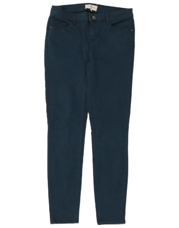 Женские повседневные брюки скинни FAT FACE UK 12 Medium W30 L30 Темно-синие