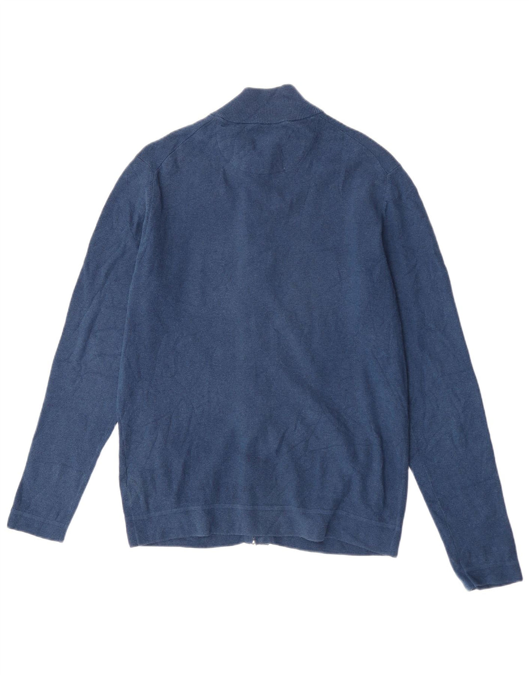 Мужской кардиган Massimo Dutti XL, темно-синий, хлопок