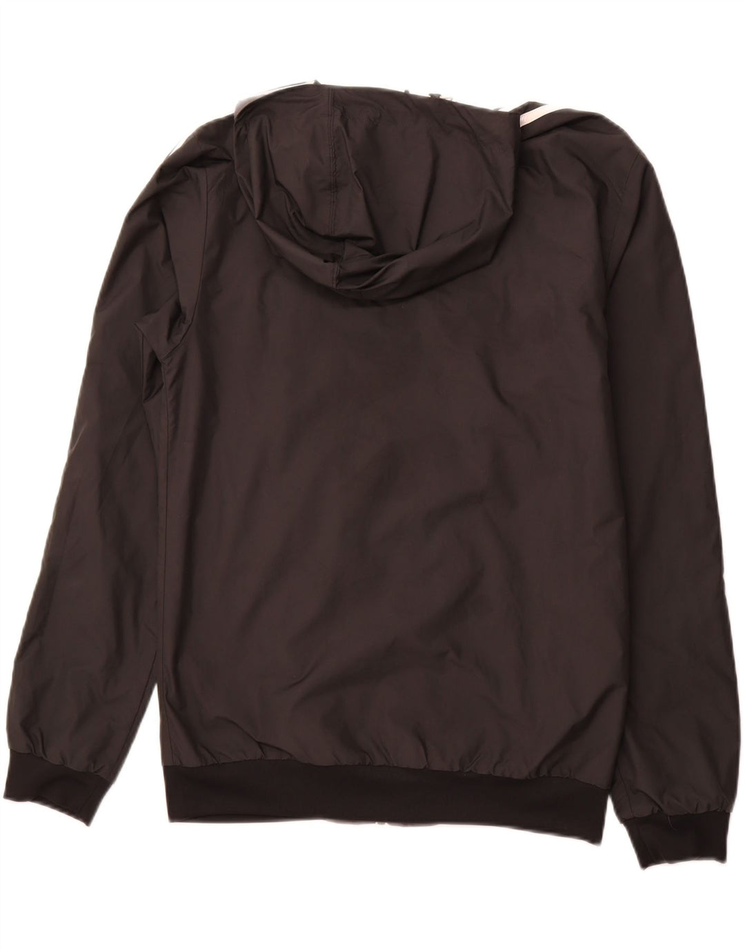 Мужская двусторонняя куртка ADIDAS с капюшоном UK 36, маленький серый полиэстер