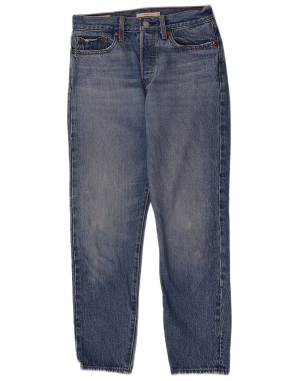 Женские прямые джинсы Levi's на танкетке W27 L27 синие