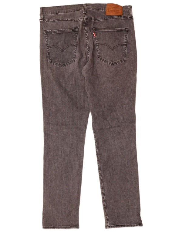 Мужские джинсы Levi's 511 Slim W36 L32 Серые хлопковые
