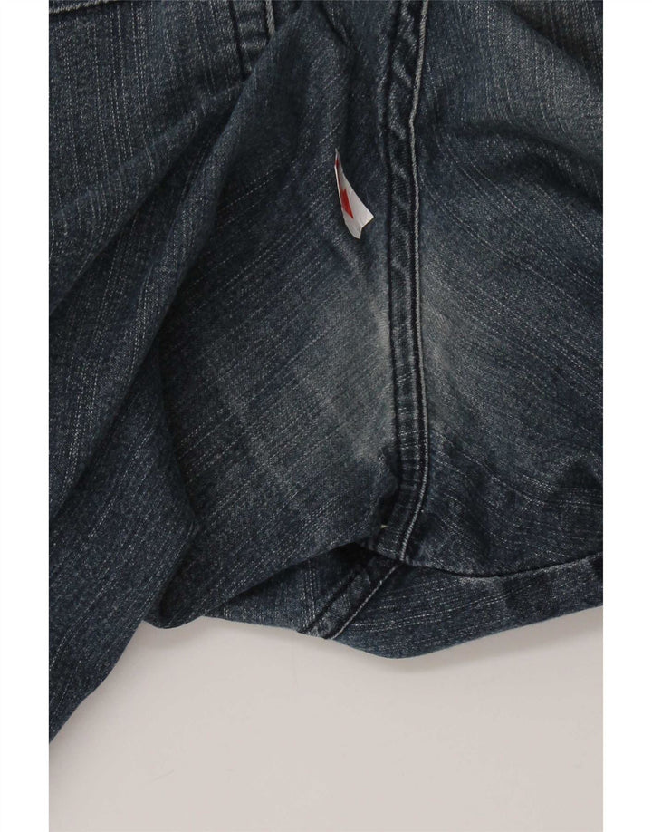 Мужские прямые джинсы Trussardi W34 L30 синие, хлопок