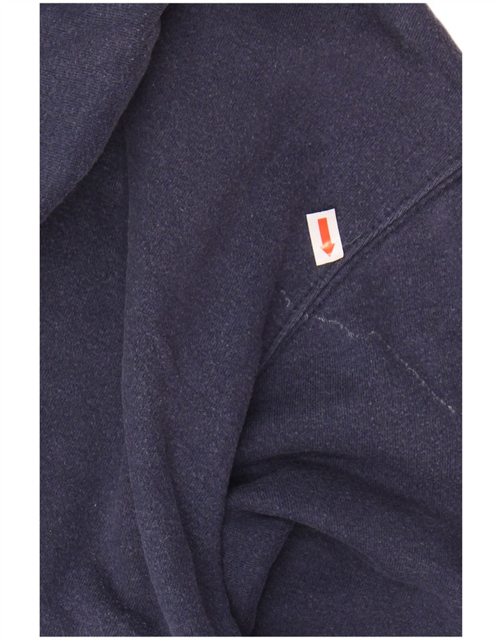 FILA Mens Graphic Hoodie Jumper 2XL Navy Blue