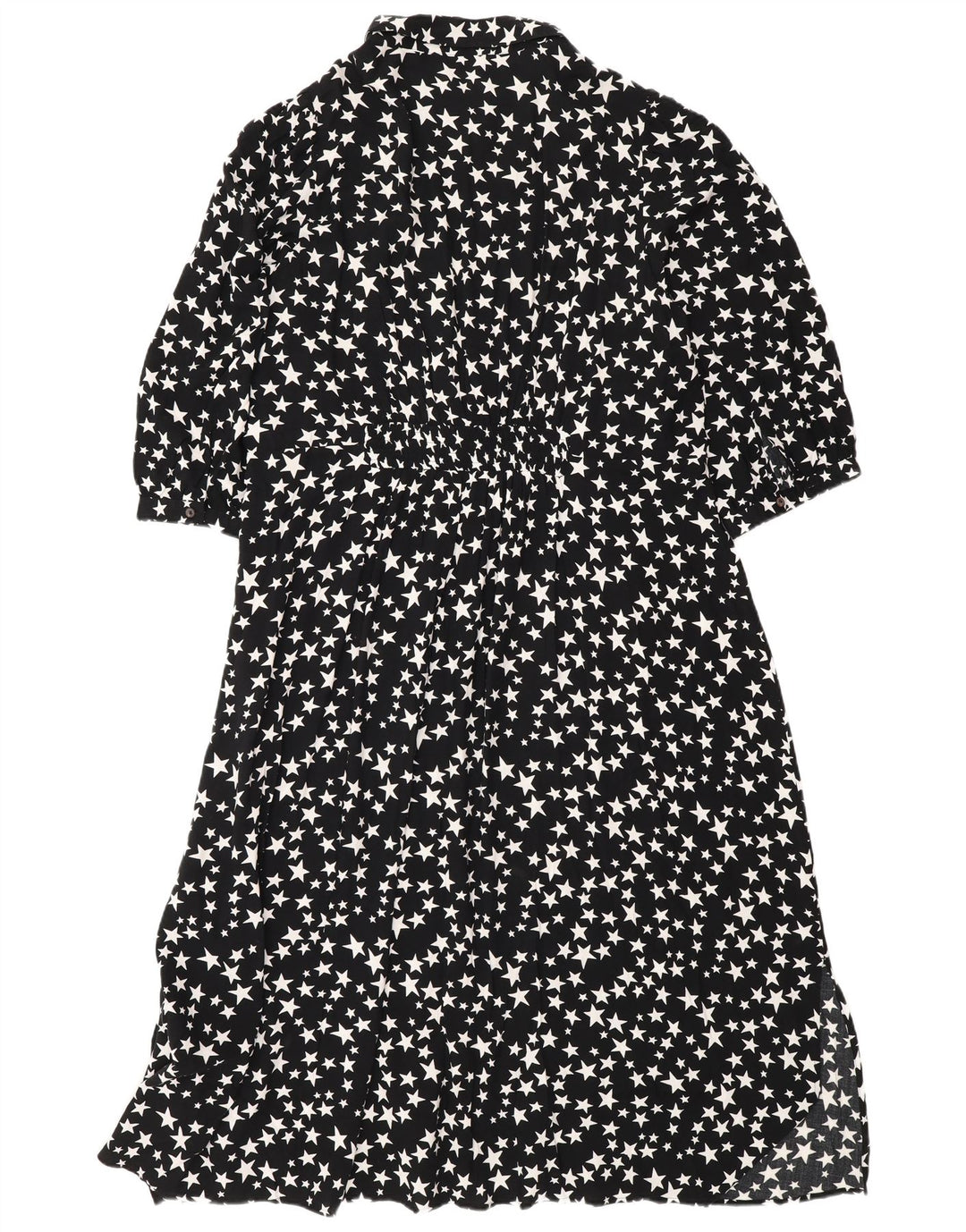 Женское платье макси с абстрактным узором Marks & Spencer UK 18 XL, черное