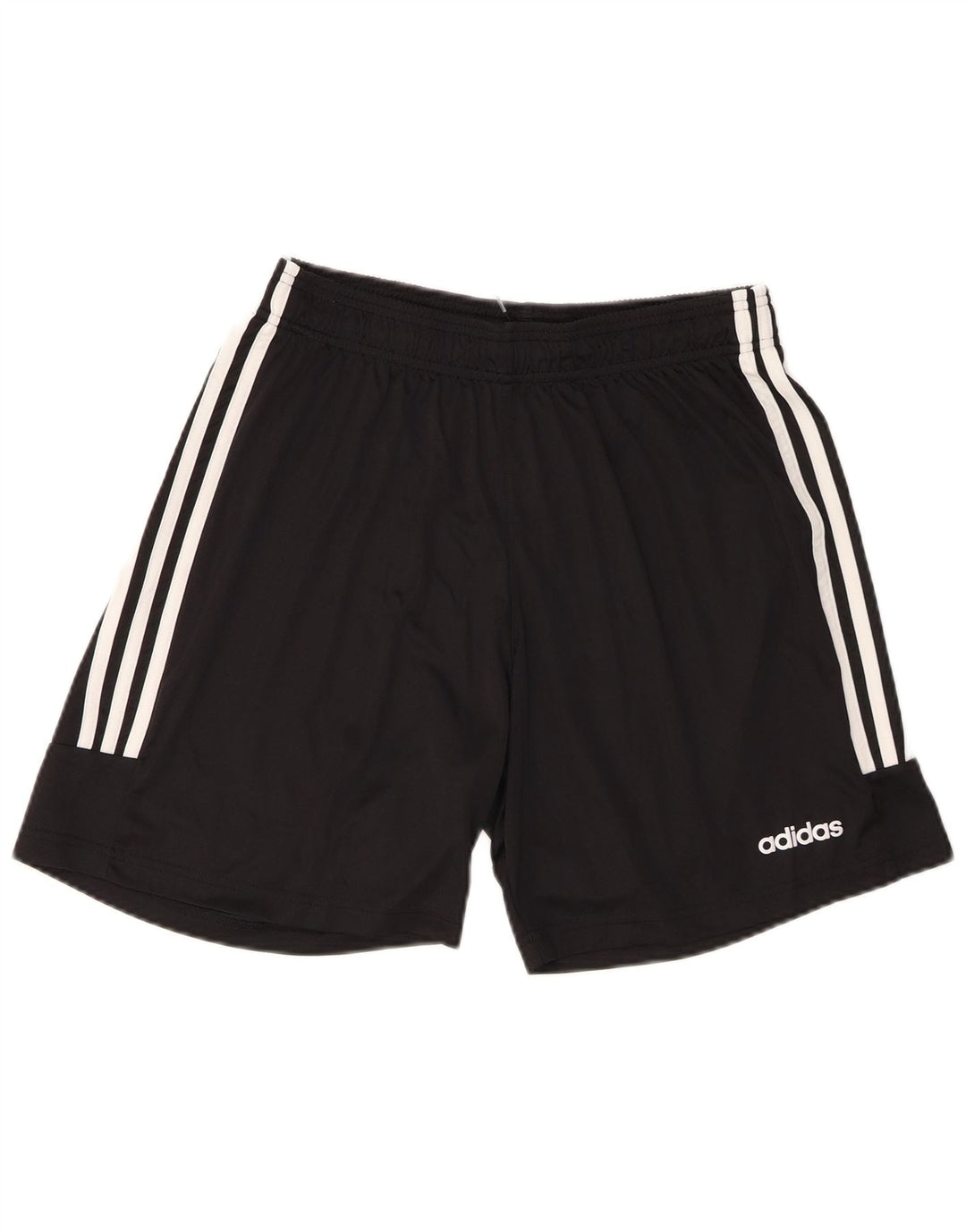 Мужские спортивные шорты Adidas Climalite, большие черные из полиэстера