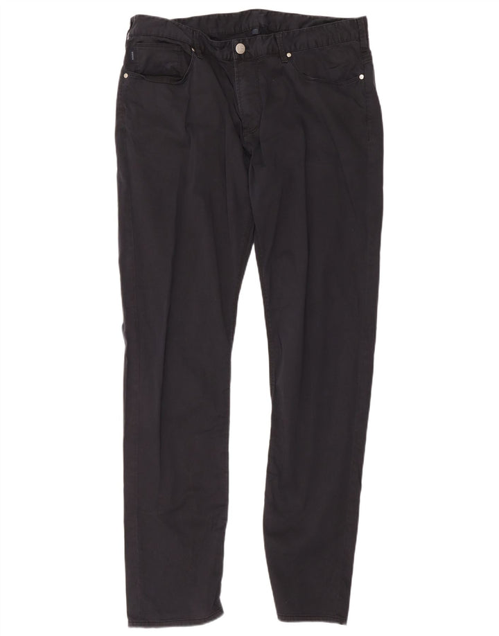 Мужские джинсы Armani Slim W36 L32 Темно-синие, хлопок