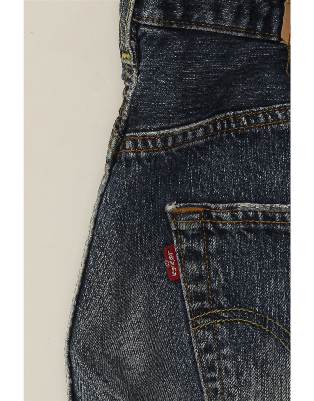 Мужские прямые джинсы Levi's W32 L28 синие