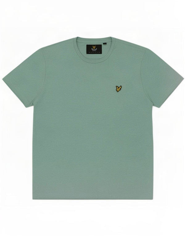 Мужская футболка Lyle & Scott, большой бирюзовый хлопок