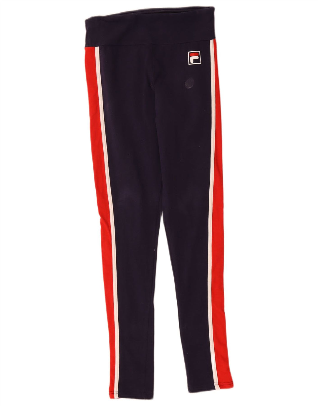 Женские леггинсы Fila UK 10, маленькие, темно-синие, цветные блоки