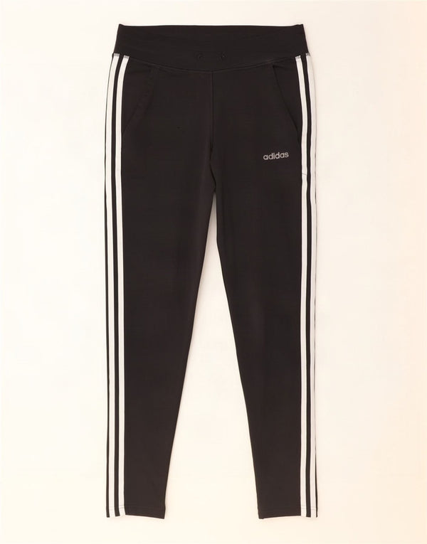 Женские спортивные брюки Adidas UK 4/6 XS, черный полиэстер
