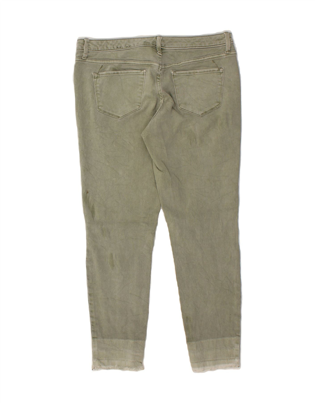 MOSSIMO Womens Mid Rise Jegging Jeans US 8 Medium W30 L26 Green Cotton Vintage Mossimo and Second-Hand Mossimo from Messina Hembry 
