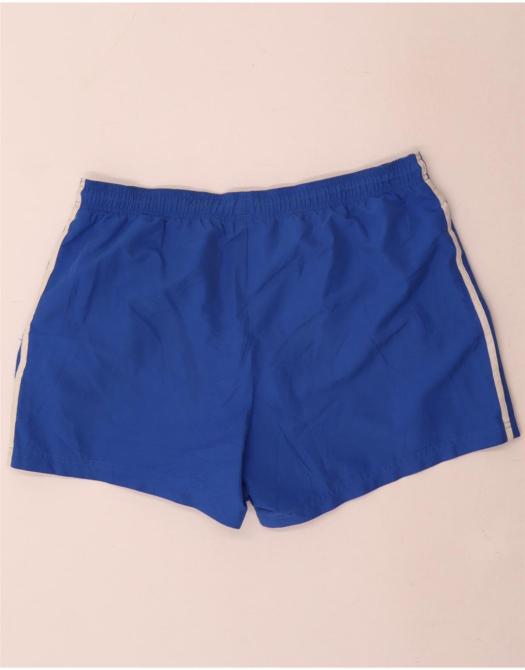 Мужские спортивные шорты Adidas XL синие из полиэстера