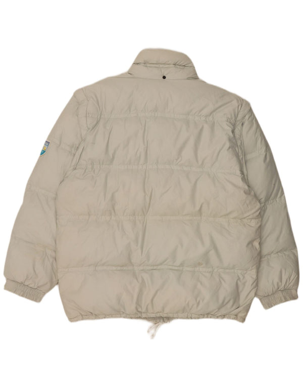 Мужская стеганая куртка Martin's UK 42 XL, белый хлопок