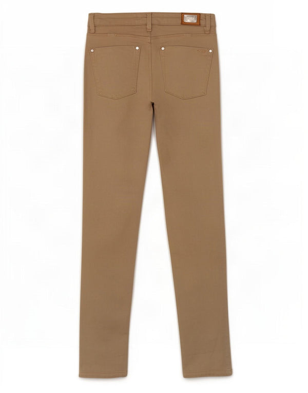 Женские узкие джинсы Zara EU 34 2XS W24 L30 Бежевые