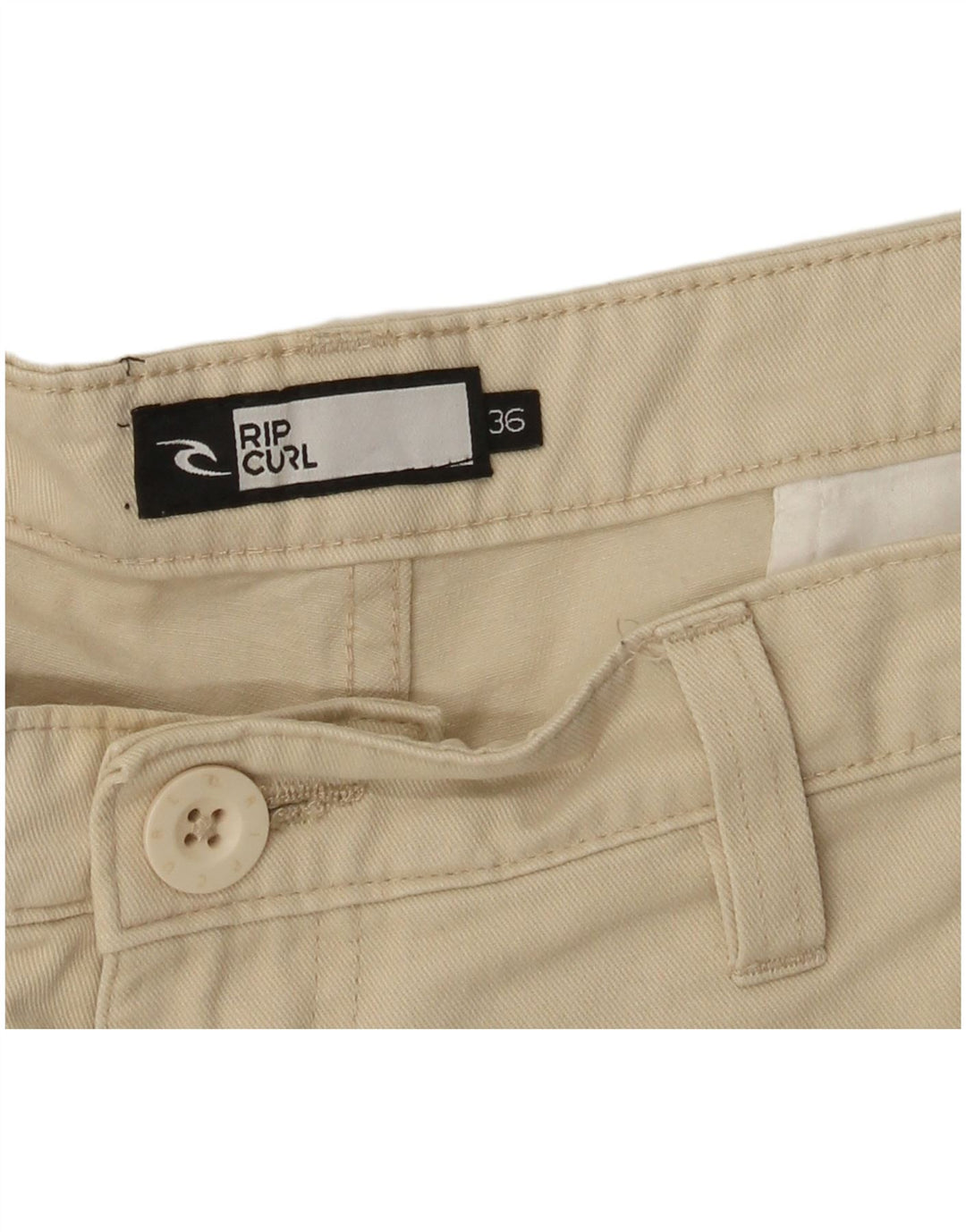Мужские шорты чинос Rip Curl W36, большие, бежевые