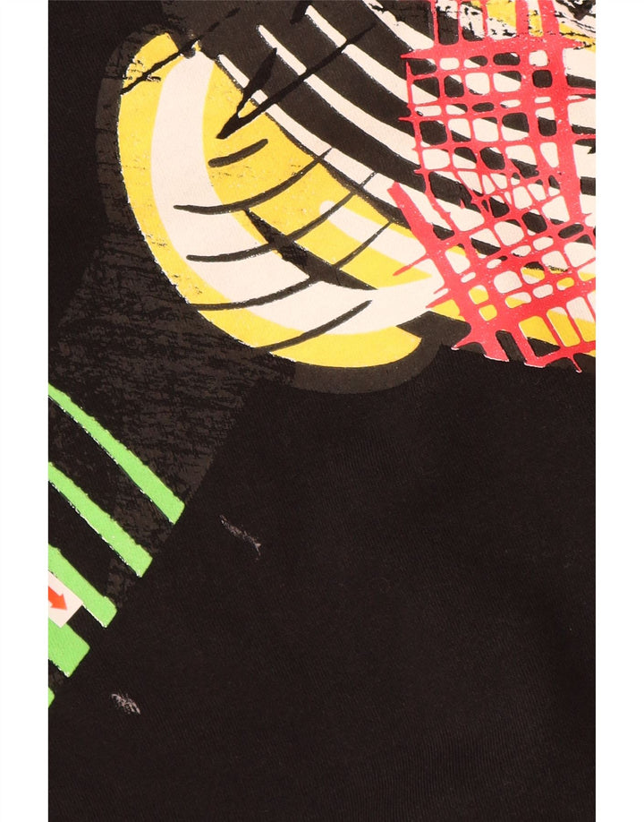 Женский джемпер с капюшоном DESIGUAL Mickey Mouse, UK 14, средний черный