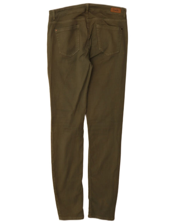 Женские повседневные брюки скинни Zara EU 40 Medium W30 L30 Хаки