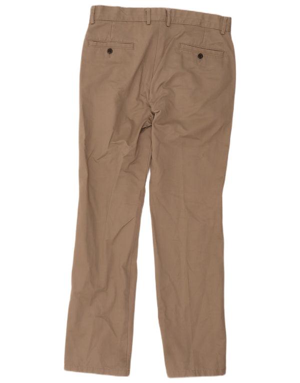 Мужские прямые брюки-чиносы Dockers W34 L34 бежевого цвета, хлопок