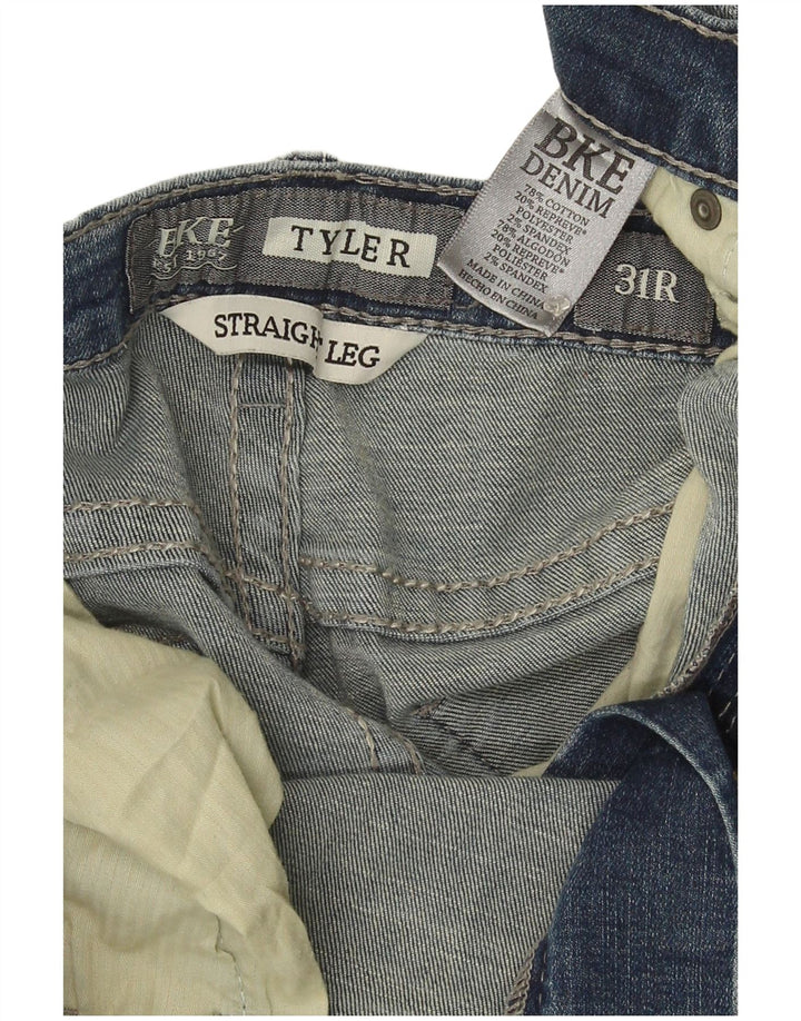 Женские прямые джинсы BKE Tyler W31 L31, синий хлопок