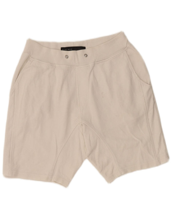Мужские шорты чинос Zara Medium W31, белый хлопок