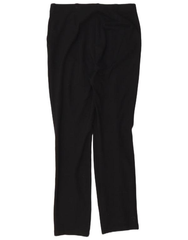 Женские прямые брюки Marks & Spencer, размер UK 12, средние W32 L30, черные