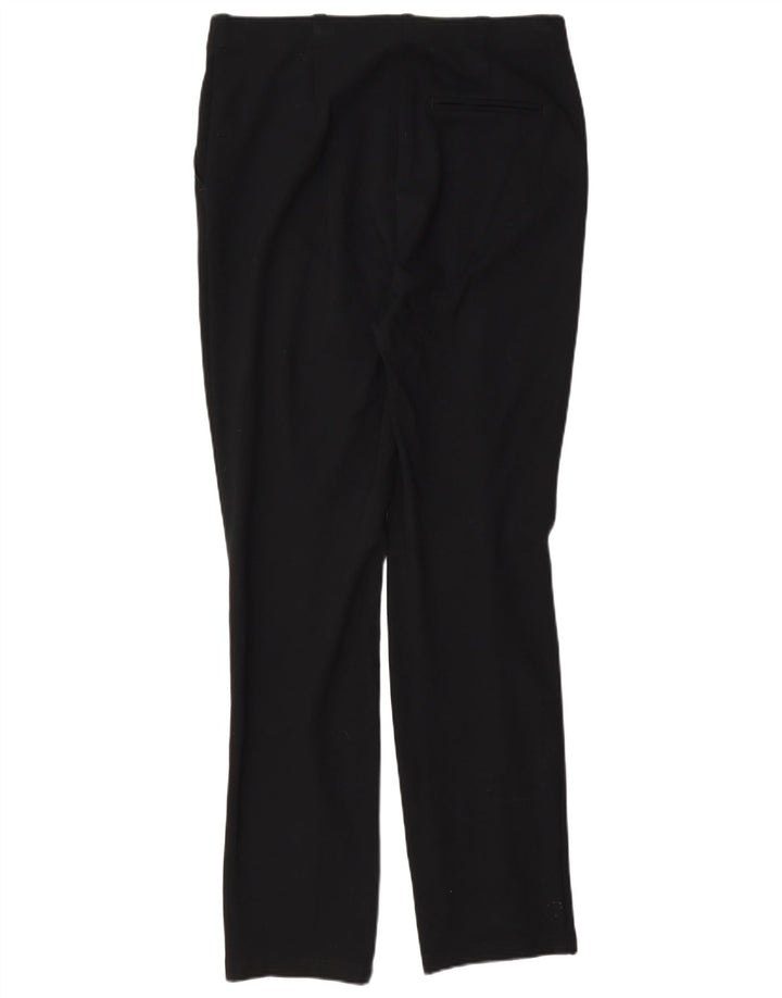 Женские прямые брюки Marks & Spencer, размер UK 12, средние W32 L30, черные