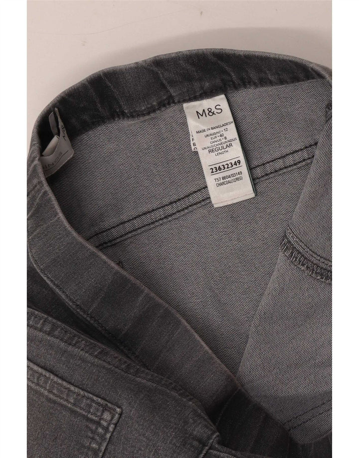 Женские джинсы джеггинсы Marks & Spencer UK 12 Medium W30 L28 Серые хлопковые