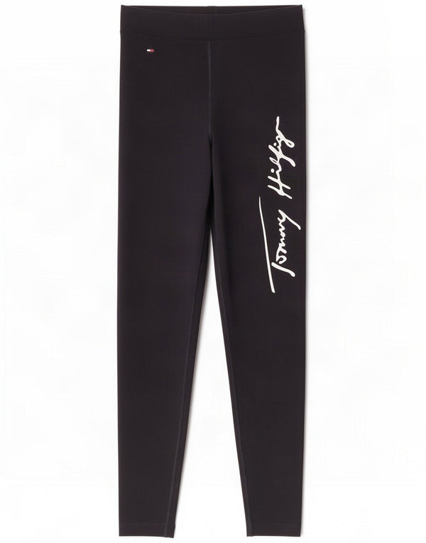 Tommy Hilfiger Женские леггинсы с рисунком UK 6 XS Темно-синий хлопок