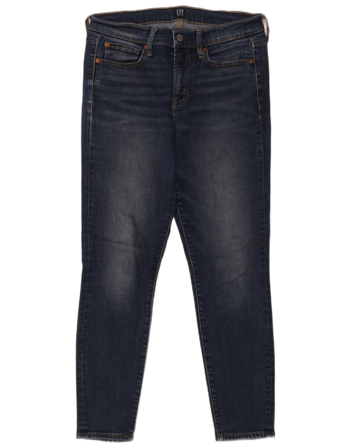 Женские джинсы скинни Gap EU 38 Medium W30 L28 Синие, лиоцелл