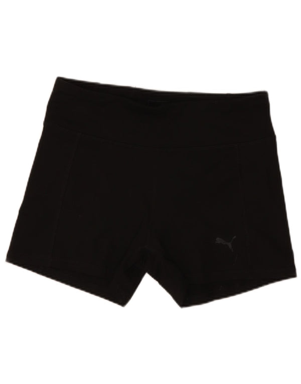 Женские спортивные шорты Puma UK 6 XS, черные, полиэстер, спортивные