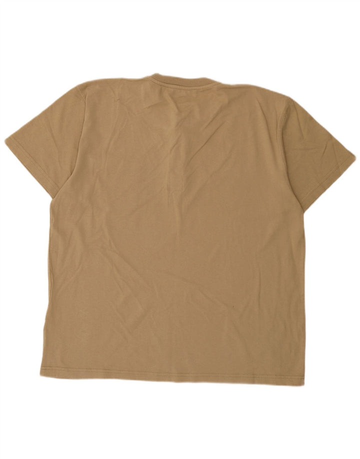 Мужская футболка Dickies Regular, топ XL, бежевый хлопок