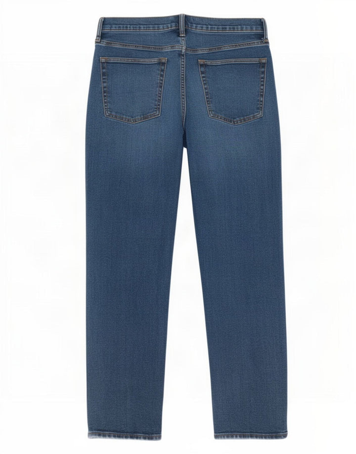 Джинсы мужские прямые Gap W32 L30 синие, хлопок