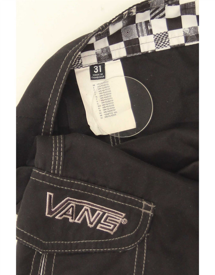 Мужские шорты для плавания Vans, средний черный полиэстер