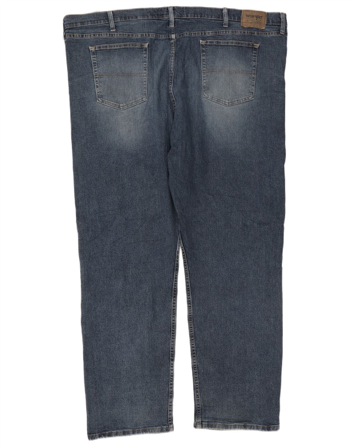 Мужские прямые джинсы Wrangler W52 L32, синий хлопок