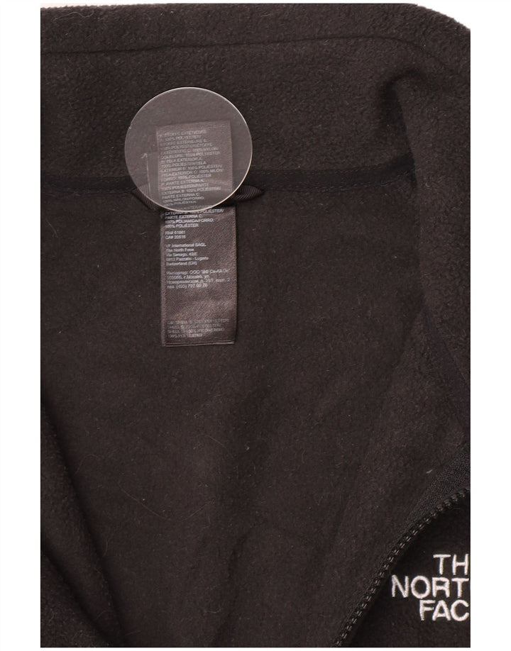 Мужская флисовая куртка с подкладкой The North Face UK 38, средний черный полиэстер