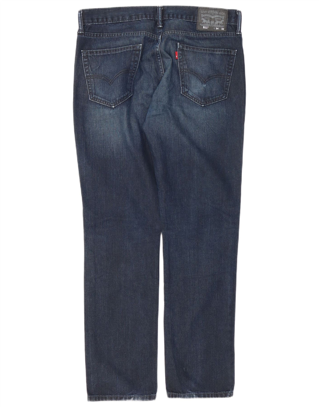 Мужские джинсы Levi's 511 Slim W34 L32 Темно-синие, хлопок