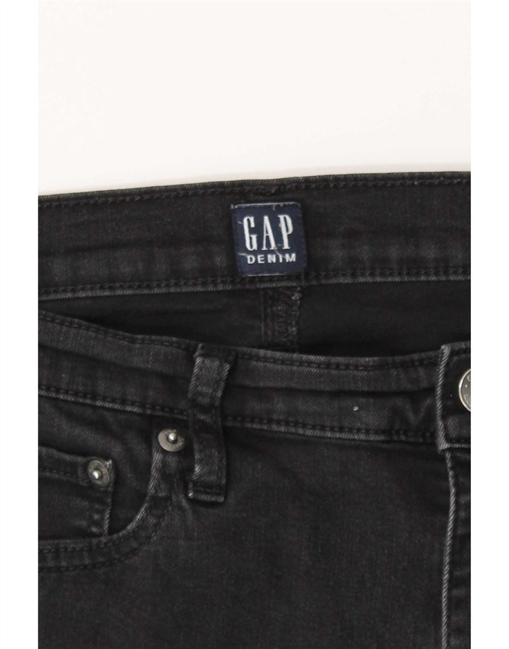 Женские прямые джинсы Gap W31 L30, черный хлопок