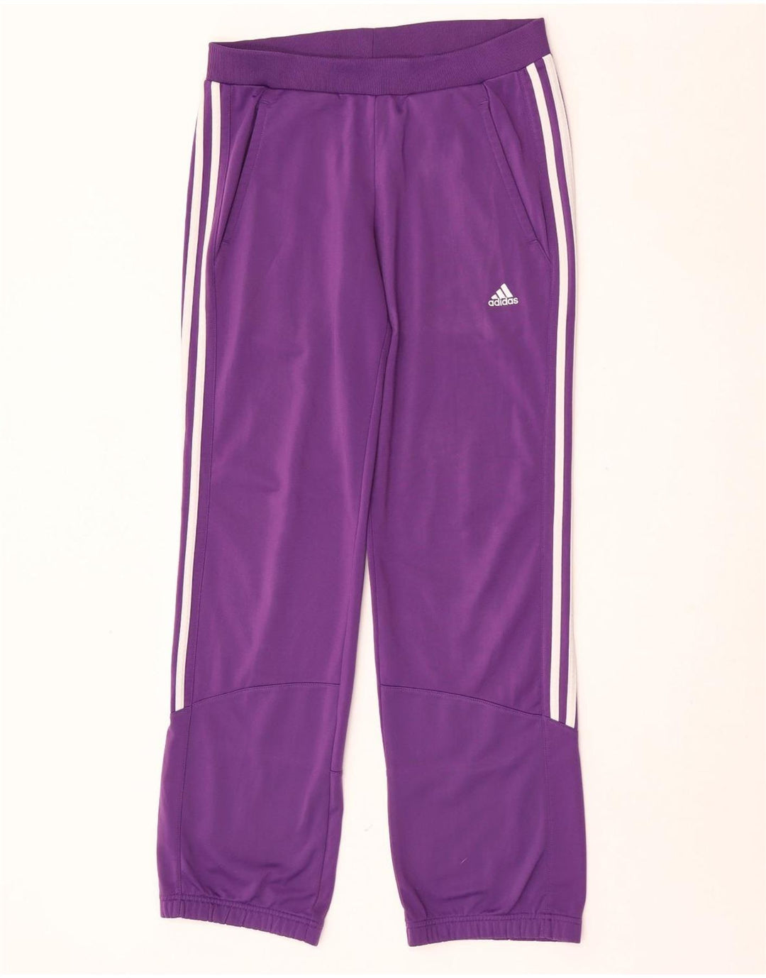 Женские спортивные брюки Adidas UK 8/10, маленький фиолетовый, полиэстер