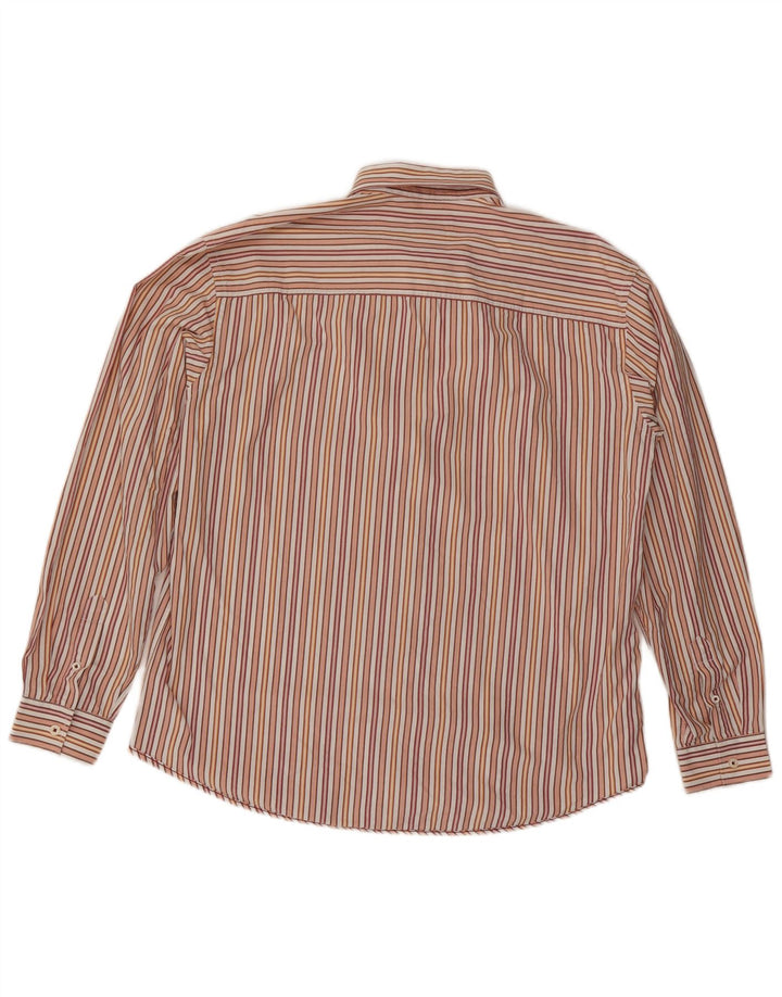 Мужская рубашка Dockers размер 46/48 XL в разноцветную полоску