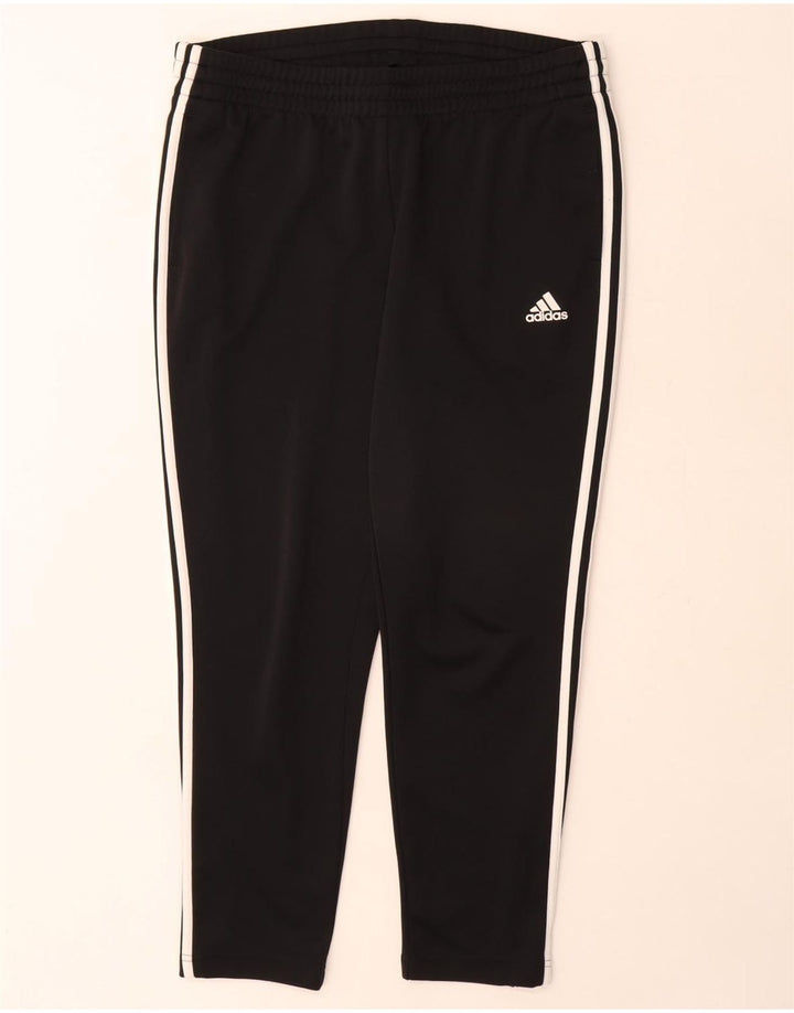 Женские спортивные брюки Adidas UK 16/18, большой черный полиэстер