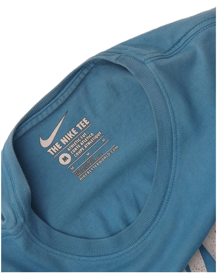 Мужская футболка с рисунком Nike Athletic Cut, средний синий