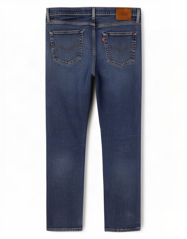 Мужские узкие джинсы Levi's W34 L30 синие, хлопок