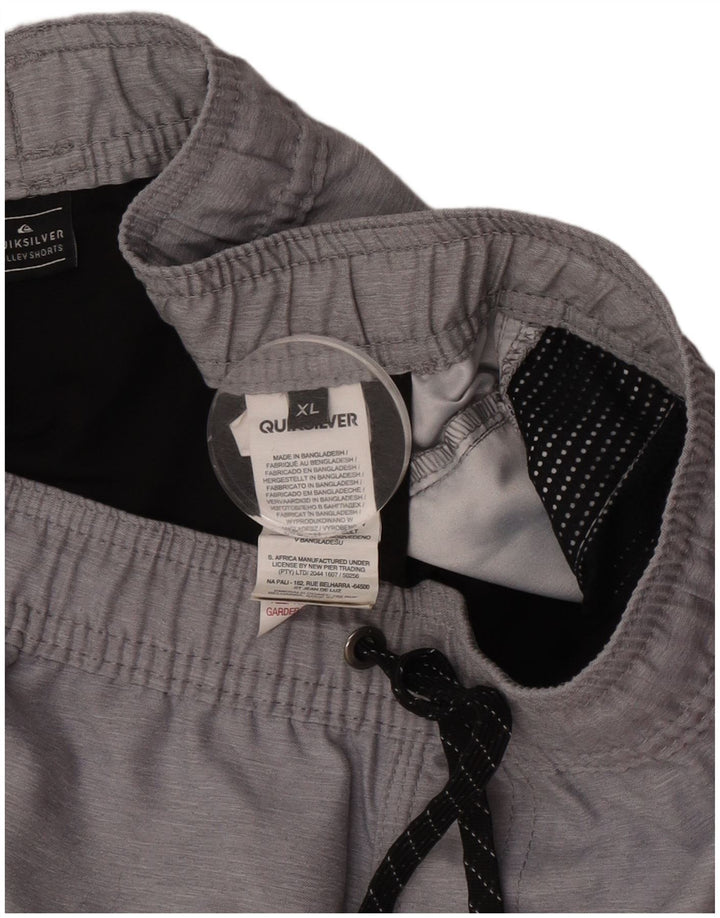 Мужские шорты для плавания Quiksilver XL, серый полиэстер