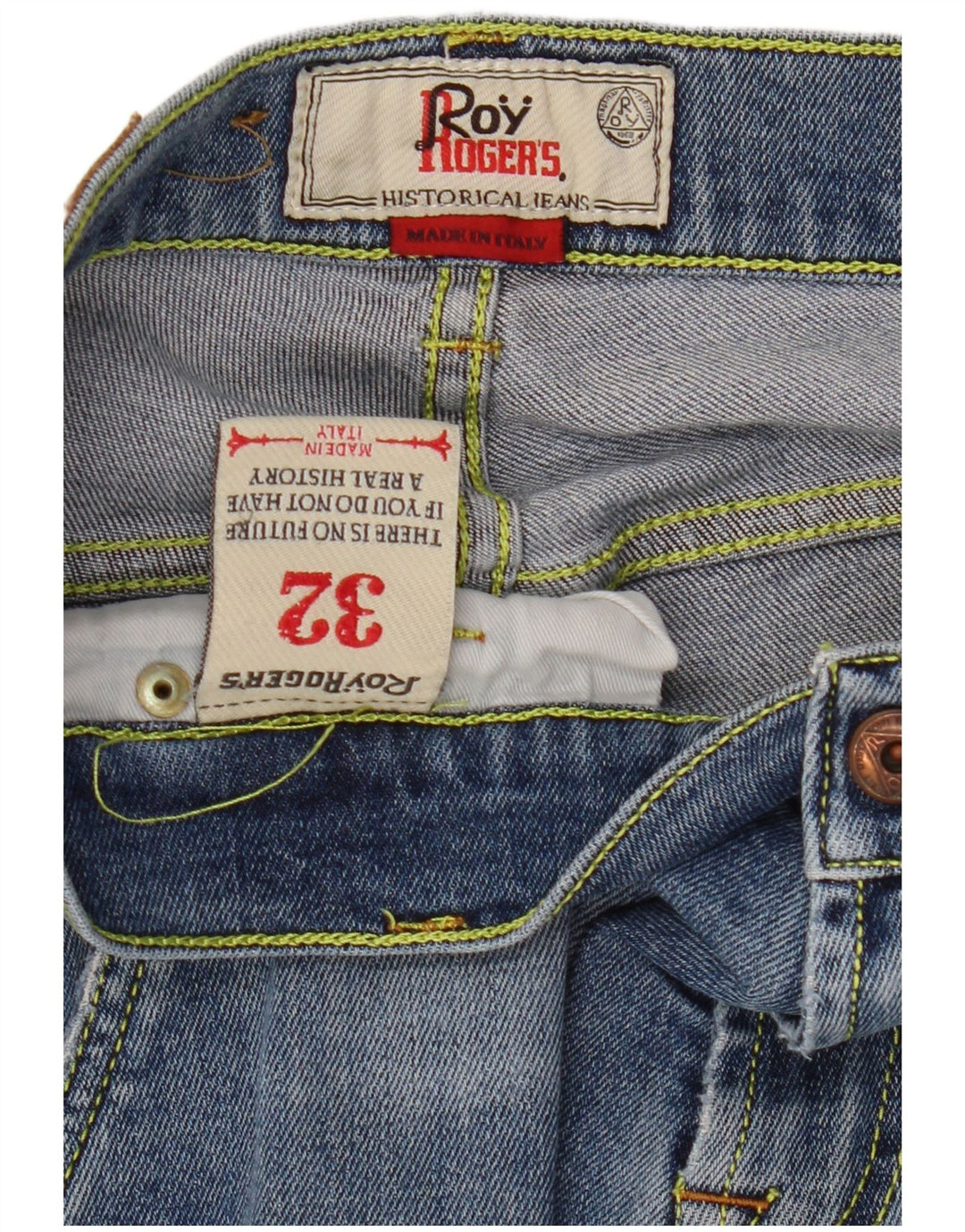 Мужские узкие джинсы Roy Rogers W32 L30 синие, хлопок