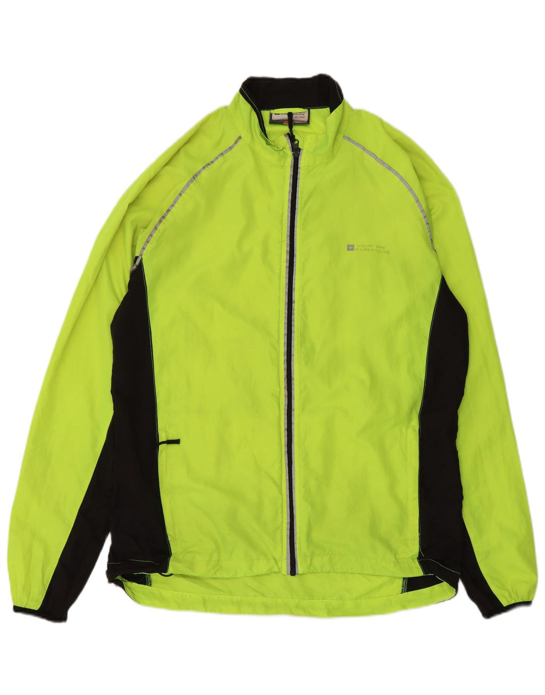 Мужская дождевик Mountain Warehouse UK 38, средний желтый цвет с цветными блоками
