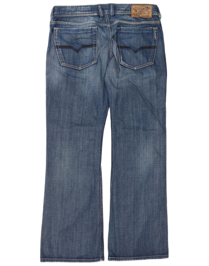 Мужские джинсы Diesel Zathan Regular Bootcut W34 L32, синие, хлопок