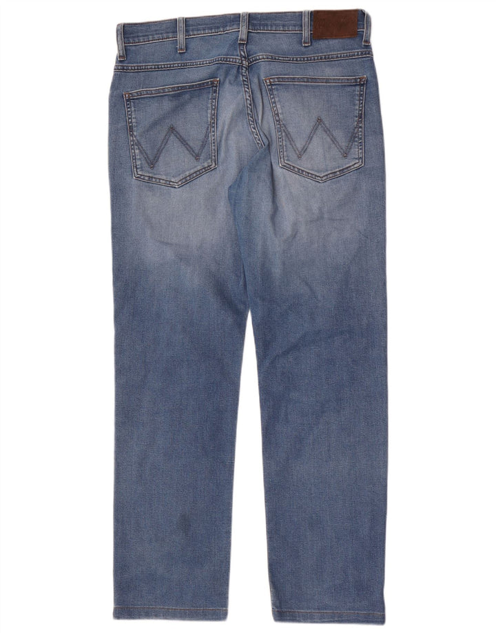 Мужские прямые джинсы Wrangler W32 L30 синие