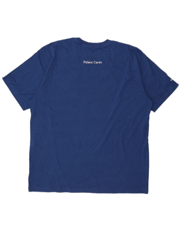 Carhartt Mens Loose Fit Graphic T-Shirt Top XL Blue Cotton