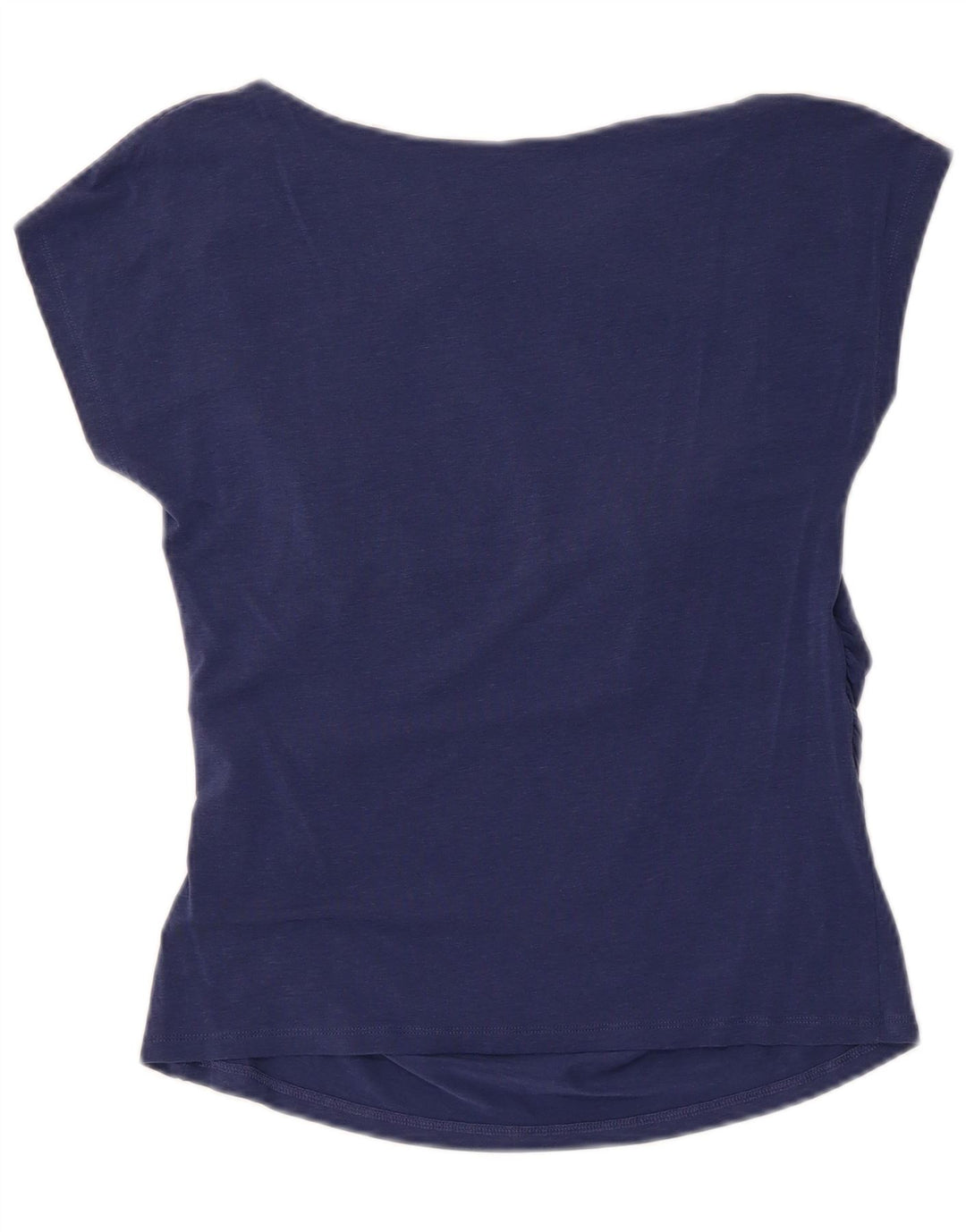 Женская футболка Max Mara Top UK 12 Medium Navy Blue Lyocell