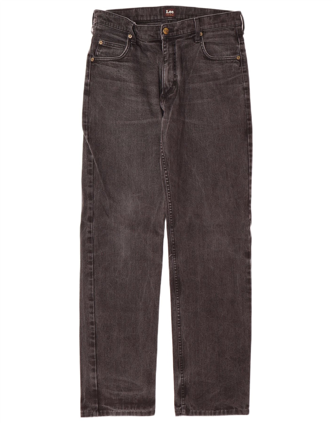 Мужские прямые джинсы LEE Brooklyn W34 L33, серый хлопок